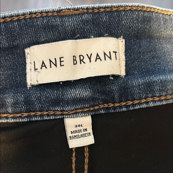 Lane Bryant Straight Leg Blue Jeans - Picture 2 of 3